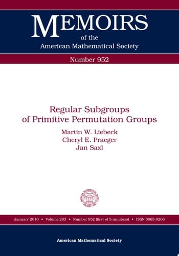 Regular Subgroups of Primitive Permutation Groups