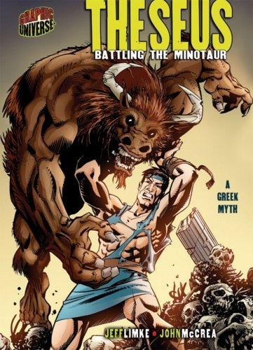 Theseus: battling the Minotaur