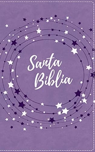 Biblia para niños NVI, Texto Revisado 2022, Leathersoft, Lavanda