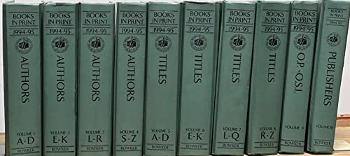 Books In Print 1994-1995