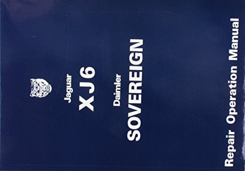 The Jaguar Xj6 Series 2 Workshop Manual 1974-1979