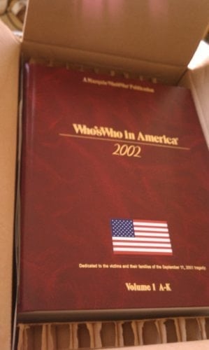 Who's who in America, 2002