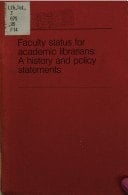 Faculty Status Acad Libr