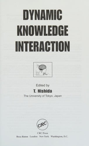 Dynamic Knowledge Interaction (Crc Press International Series on Computational Intelligence)