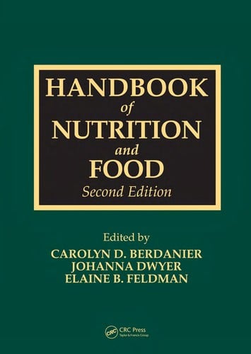 Handbook of nutrition and food