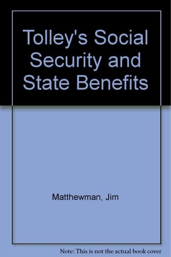 Tolley's Social Security and State Benefits 1985