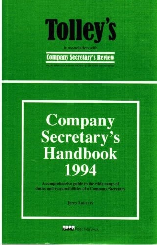 Tolley's Company Secretary's Handbook