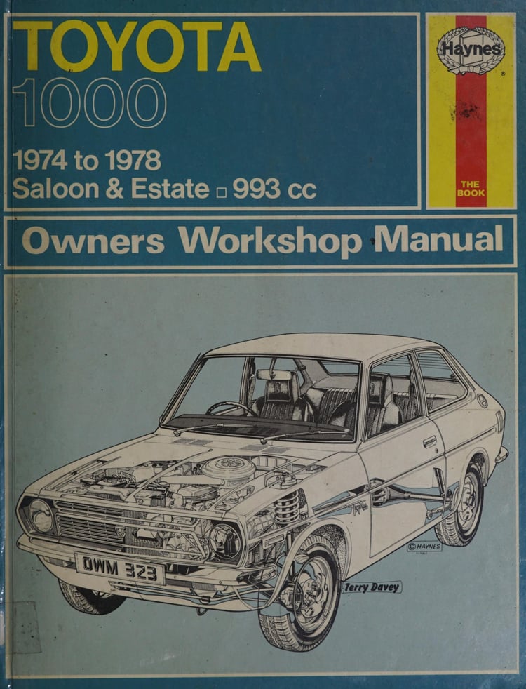 Toyota 1000 Owners Workshop Manual