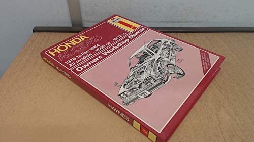 Honda Accord Owners Workshop Manual