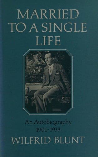 Married to a single life: An autobiography, 1901-1938
