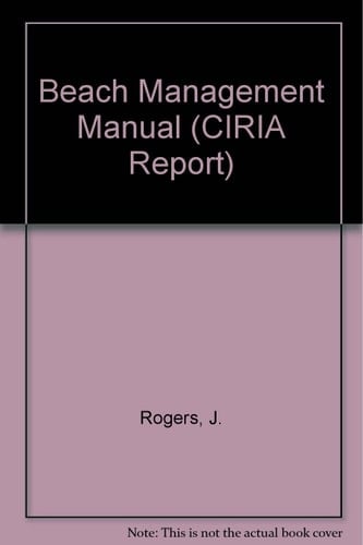 Beach Management Manual