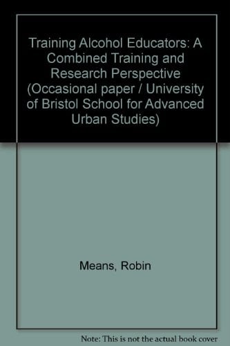 Training Alcohol Educators A Combined Training and Research Perspective