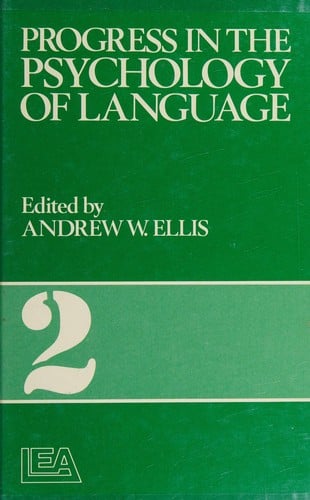 Progress In The Psychology Of Language