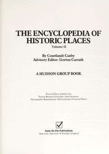 Encyclopedia of Historic Places