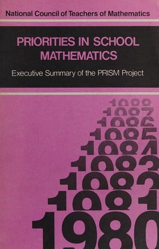 Priorities in School Mathematics: An Executive Summary