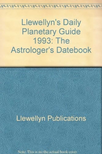 1993 Daily Planetary Guide The Astrologer's Datebook