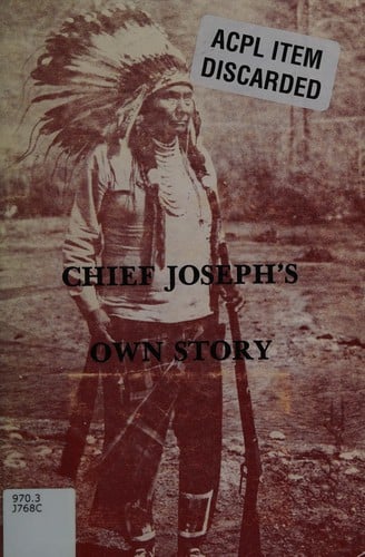 Chief Joseph's Own Story