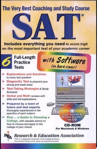 SAT The Very Best Coaching and Study Course for the Scholastic Assessment Test, SAT I Reasoning Test