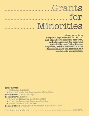 Grants for Minorities 1998-1999
