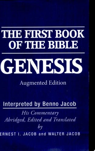 The First Book of the Bible, Genesis