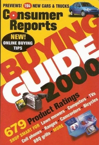 Consumer Reports 2000 Buying Guide