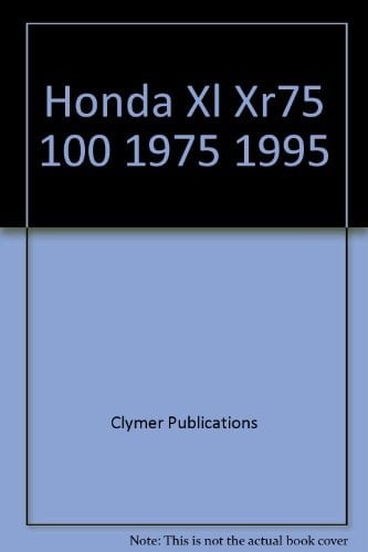 Honda XL/XR75-100, 1975-1991