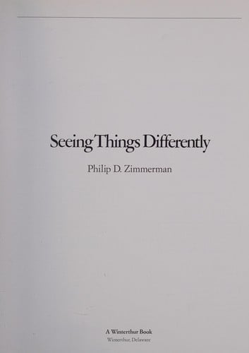 Seeing Things Differently (A Winterthur Book)