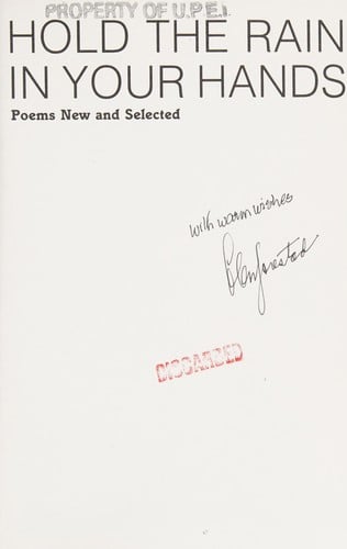 Hold the rain in your hands: poems new and selected