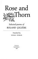 Rose and thorn