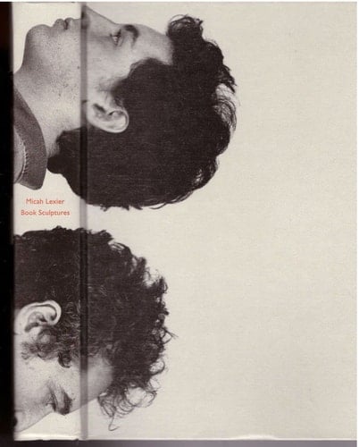 Micah Lexier Book Sculptures