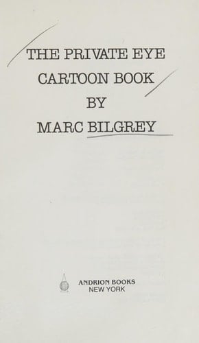 The Private Eye Cartoon Book