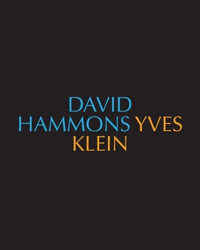 David Hammons, Yves Klein