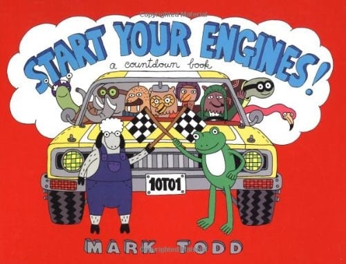 Start Your Engines A Countdown Book