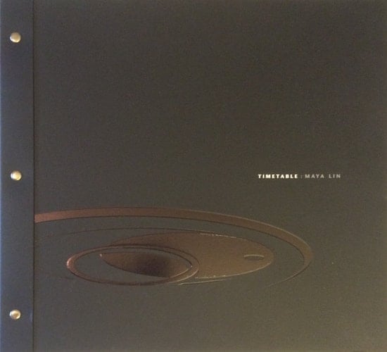 Timetable Maya Lin