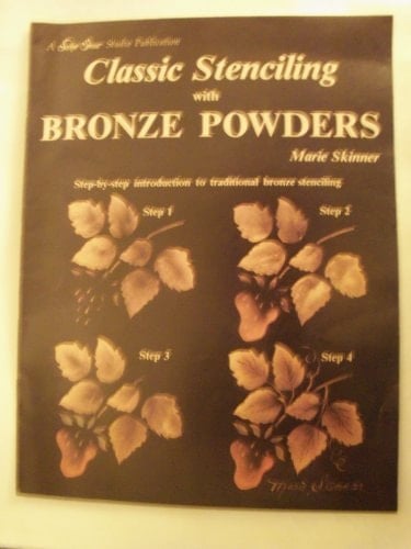 Classic Stenciling with Bronze Powders