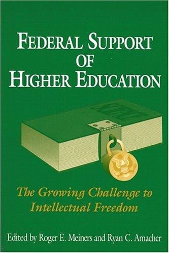 Federal Support of Higher Education: The Growing Challenge to Intellectual Freedom