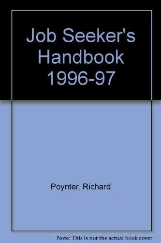 Jobseeker's Allowance Handbook