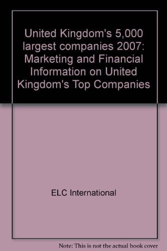 United Kingdom's 5,000 largest companies 2007