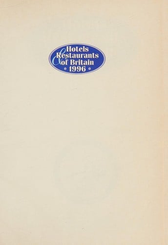 Hotels Restaurants Britain 1996