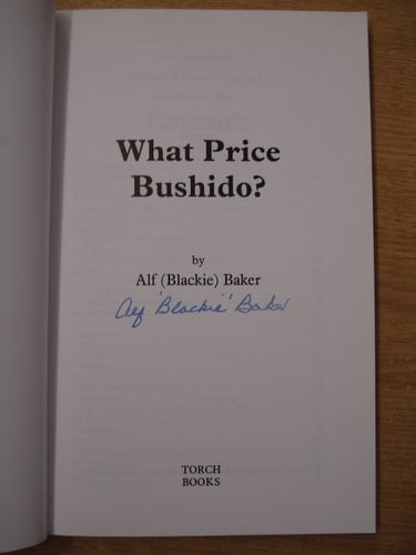 What Price Bushido?