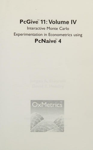PcGive 11.