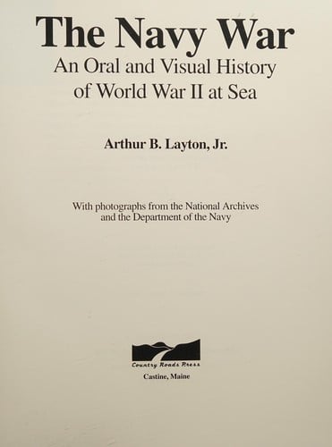 Navy War Examines World War II