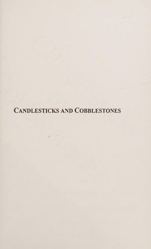 Candlesticks and Cobblestones Stories and Poems