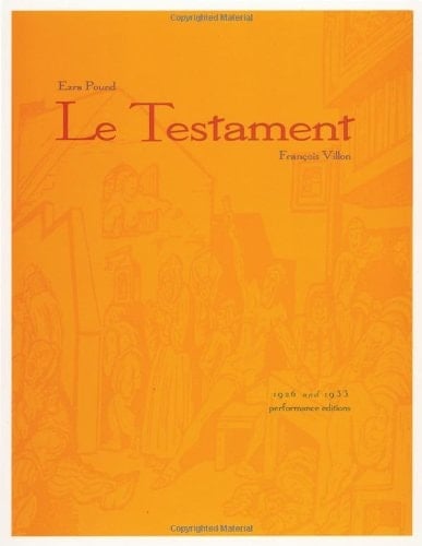 Le Testament: Paroles de Villon, 1926 and 1933 performance editions