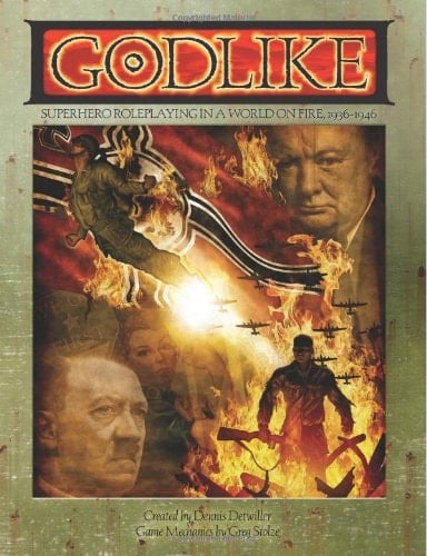 Godlike Superhero Roleplaying in a World on Fire, 1936-1946