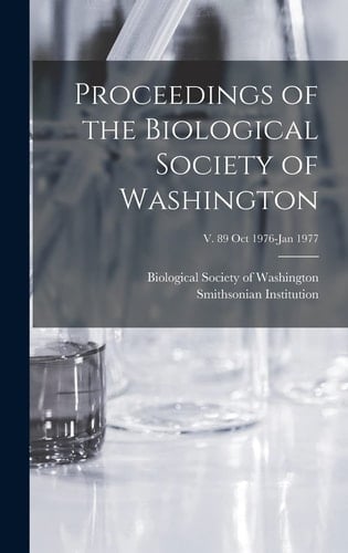 Proceedings of the Biological Society of Washington; V. 89 Oct 1976-Jan 1977