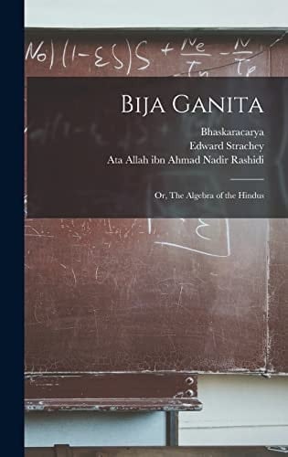 Bija Ganita Or, The Algebra of the Hindus