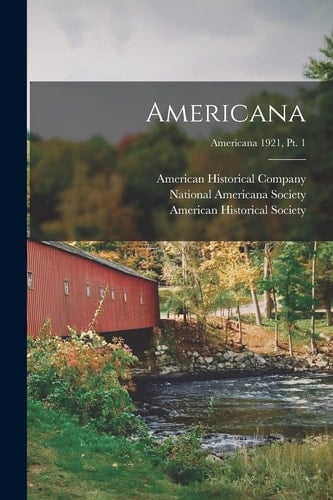 Americana; Americana 1921, Pt. 1