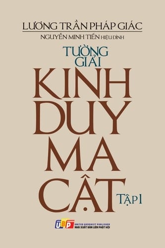 Tường Giải Kinh Duy-Ma-cật - Tập 1