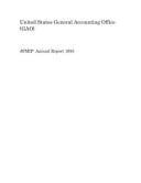 Jfmip Annual Report 1985